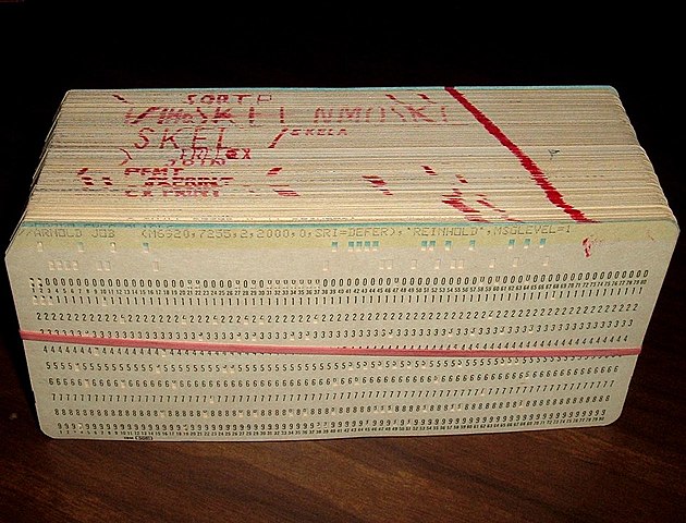 Punched card