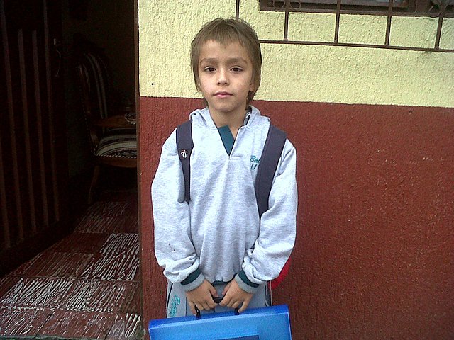 Mi primer día de colegio