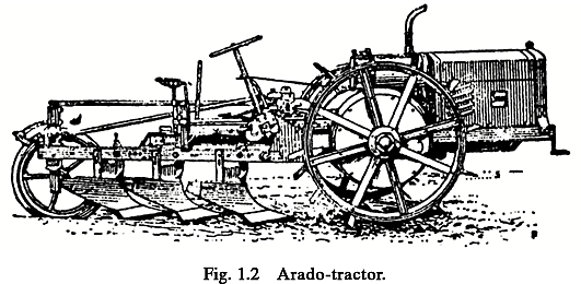 Arado-tractor