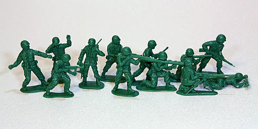 Plastic army men
