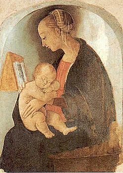 Madonna col Bambino di casa Santi