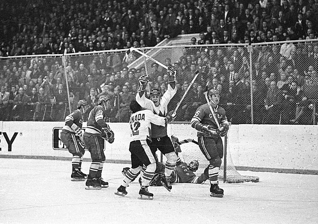 1972 le gagne la <> de hockey entre le canada et l'urss