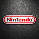 Pegatinas coches motos nintendo logo