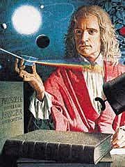 Isaac Newton: ley de gravitación universal