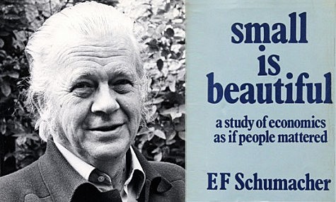 British economist Ernst Friedrich Schumacher publishes an influential economic tract, Small is Beautiful
