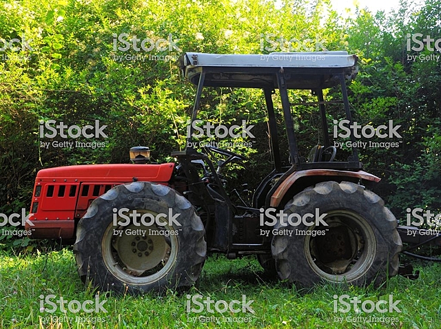 Tractor de transporte