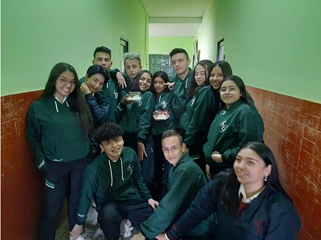 My colleagues celebrated my 16th birthday