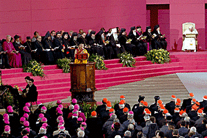 Pope St. John Paul II message on 2002 World Day of Peace in Assisi