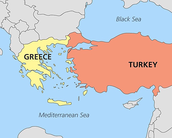 Turkey and Greece