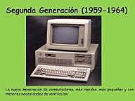 COMPUTADORAS 2DA GENERACIÓN