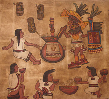 The Aztecs creation