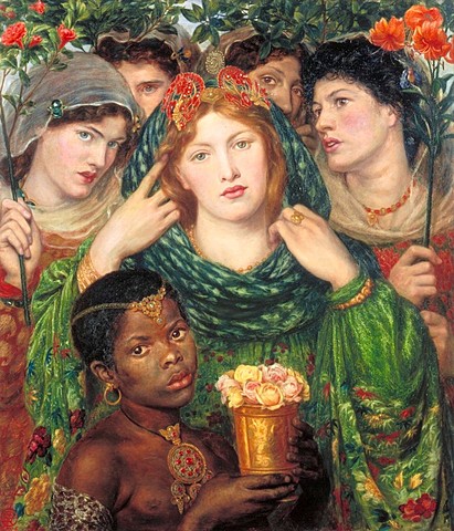 La biernada - Dante Gabriel de Rosetti