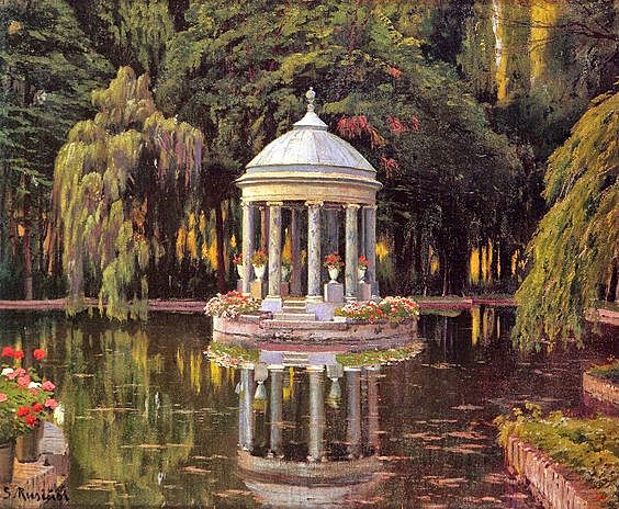 La glorieta Aranjuez - Santiago Russinyol