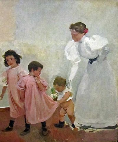 Mi mujer y mis Hijos, Sorolla