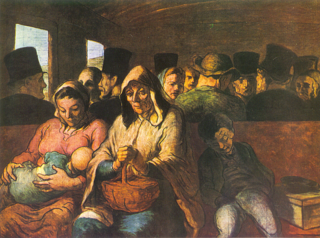 El Vagón de la Tercera Classe, Honoré Daumier