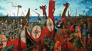 La derrota danesa a manos de Alfredo I de Wessex