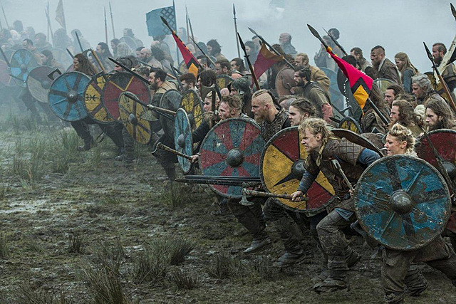 Los vikingos fueron echados de sus bases en el Loira