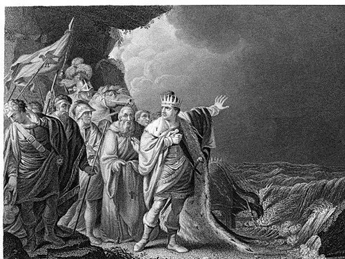 Rey Canuto el Grande rey de Inglaterra