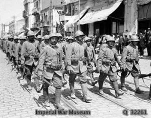 Italy enters the war