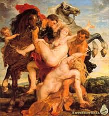 El rapto de las hijas de Leucipo- Pedro Pablo Rubens