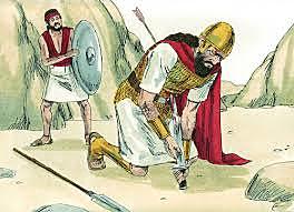 Saul commits suicide