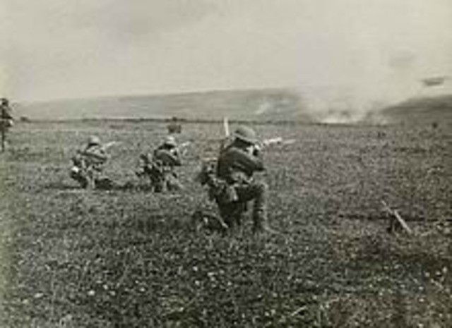 The collapse of the Hindenberg line