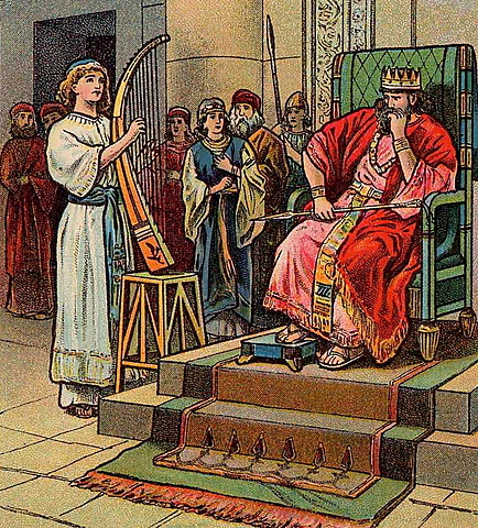 Saul tries to kill David