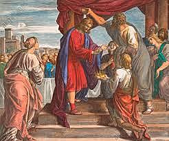 David actually becomes king