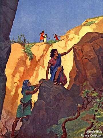 Jonathan defeated Philistines