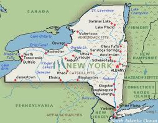 New York And New Jersey Is Founded