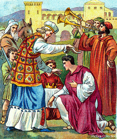 Solomon becomes king