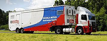 Escolas móveis do SENAI (Roberto Mange)