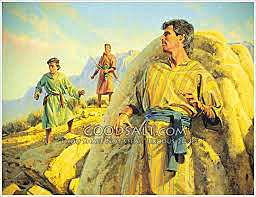 Jonathan sends David Away