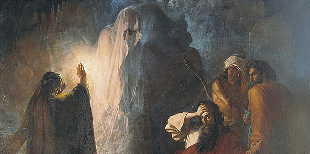 Saul turns to witch and not God