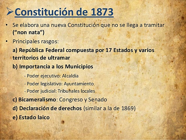 Constitución Federal de 1873