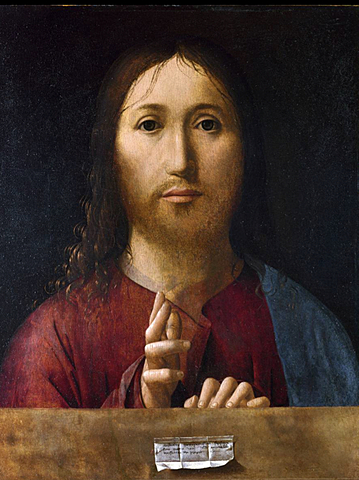 Bendición de Cristo.