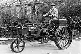 Primer tractor fábrica Dan Albone