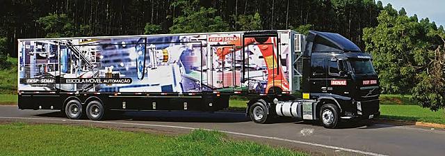 Escolas móveis Senai (Roberto Mange)