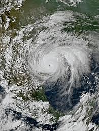 Hurricane Harvey starts