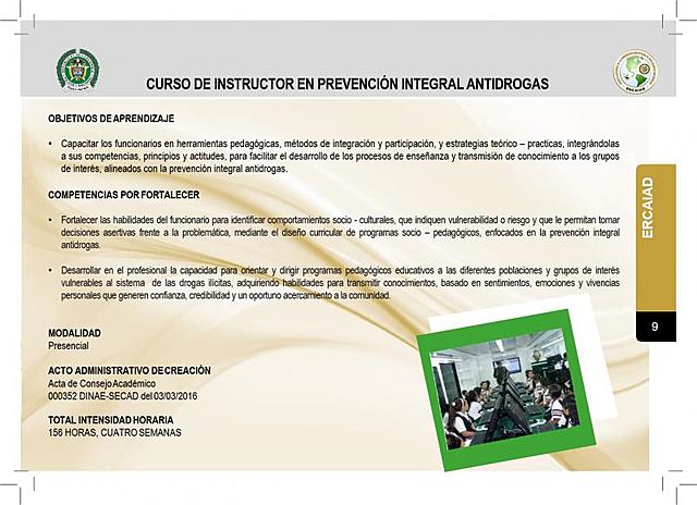 Curso antidrogas