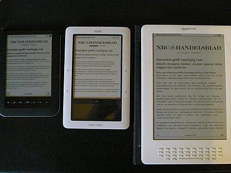 E- readers Tinta electrónica