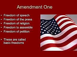 1 amendment