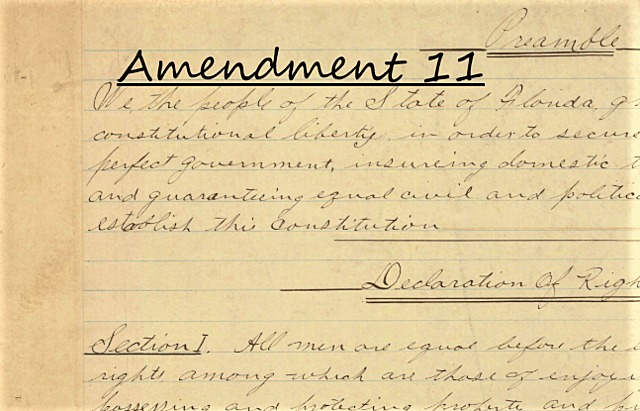 11th amendment