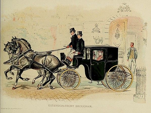 PRIMEROS CARROS TIRADOS A CABALLO