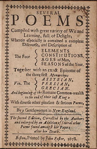 Epic Poetry 1600-1700