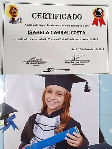 Formatura do 5° Ano