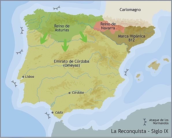 Integración de Galicia no Reino de Asturias