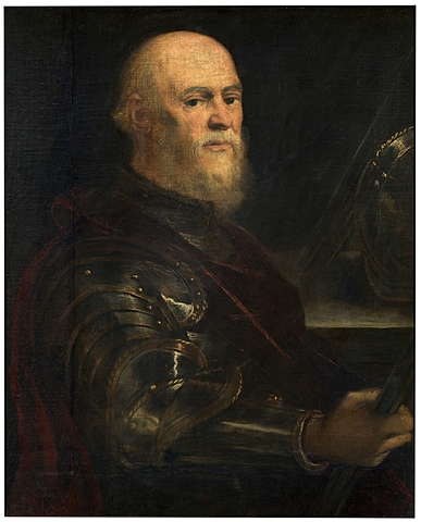 Almirante veneciano. Tintoretto.