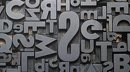 Timeline: I caratteri tipografici