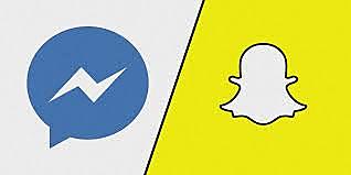 nacimiento de snapchat y facebook messenger